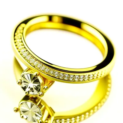 обручальное золотое кольцо