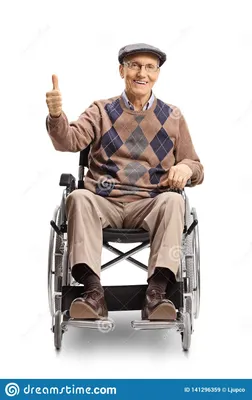 Человек в инвалидном кресле