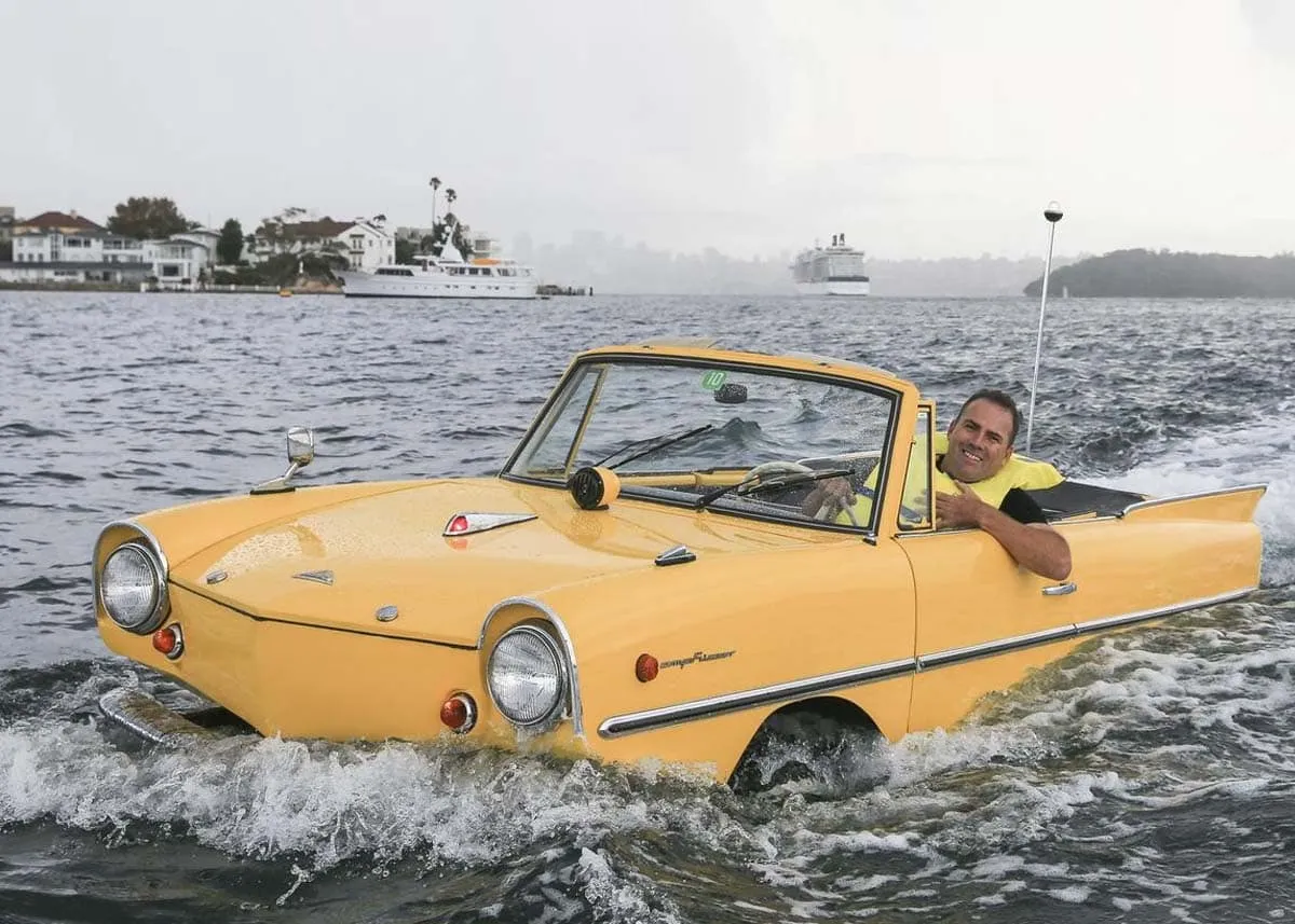 Volkswagen Aqua автомобиль амфибия