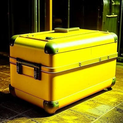 желтый чемодан